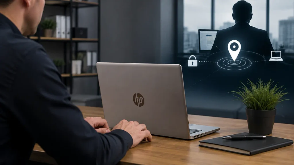 Can My Employer Track a Personal HP Laptop? Browser error shown while trying to access a WordPress dashboard.